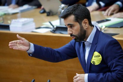 El portavoz del PSPV, José Muñoz.