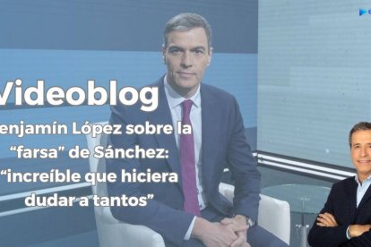 Al fondo de la imagen se ve a Pedro Sánchez, presidente del Gobierno