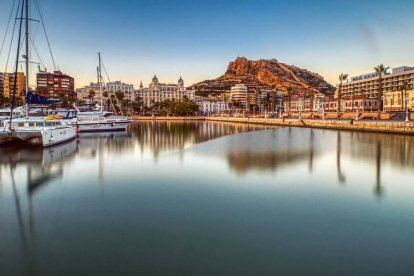 Foto panorámica de Alicante.