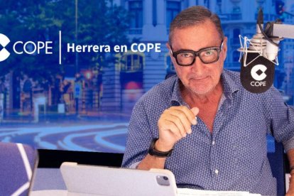 Carlos Herrera, en el estudio de COPE.