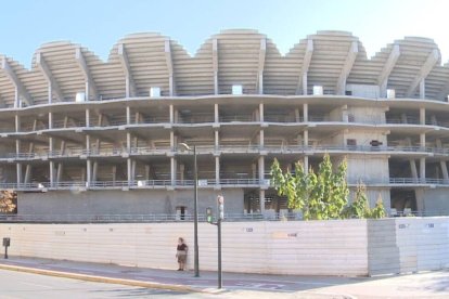 Obras del Nuevo Mestalla del Valencia CF