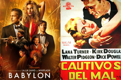 Carteles de 'Babylon' y 'Cautivos del mal'.