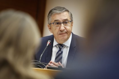 El conseller d’Educació, Universitats i Ocupació, José Antonio Rovira, comparece en la Comissió d'Economia, Pressupostos i Hisenda.
FOTO: JOSÉ CUÉLLAR/CORTS VALENCIANES
(Foto de ARCHIVO)
07/11/2023