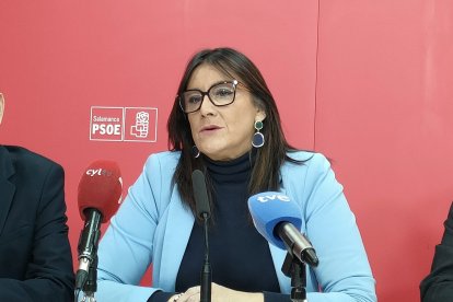 La secretaria de Organización del PSOECYL, Ana Sánchez