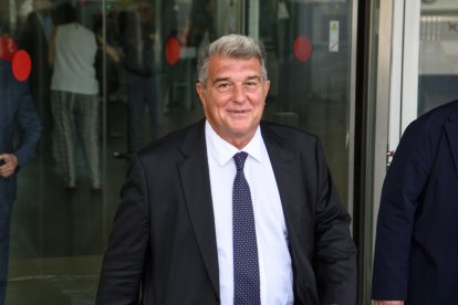 Joan Laporta, presidente del Barcelona.