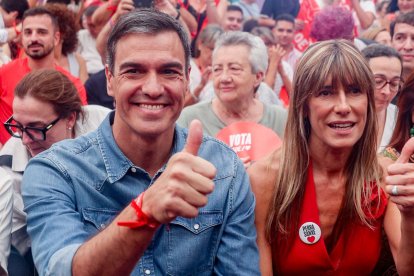 Pedro Sánchez y Begoña Gómez