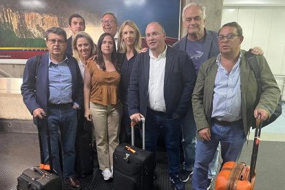 La delegación del PP en Venezuela que fue deportada