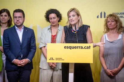 La ejecutiva de ERC anuncia el acuerdo con el PSOE