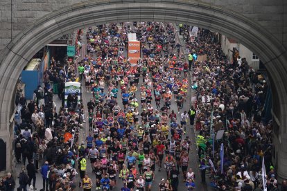 Imagen de la maratón de Londres, celebrada el pasado mes de abril.