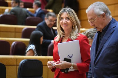 La portavoz del Partido Popular en el Senado, Alicia García Rodríguez.