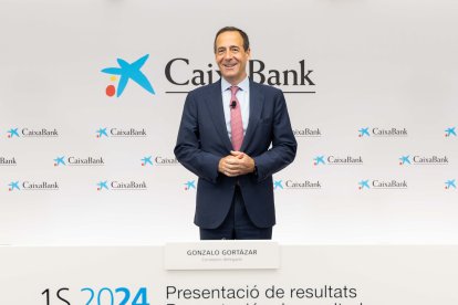 Gonzalo Gortázar, consejero delegado del Grupo CaixaBank.