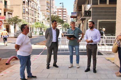 Obras de la Zona de Bajas Emisiones en Castellón