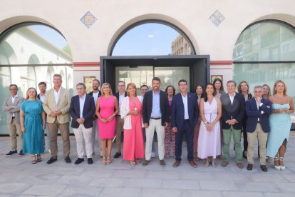 Carlos Mazón y su gobierno en Ontinyent