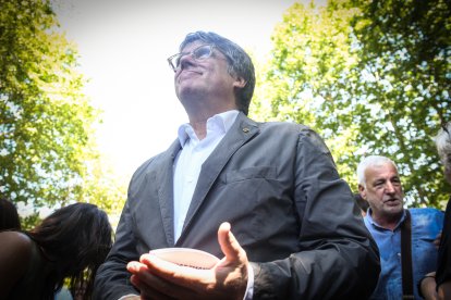 El expresidente de la Generalitat de Catalunya, Carles Puigdemont