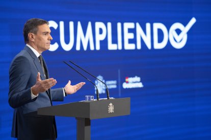 El presidente del Gobierno, Pedro Sánchez.