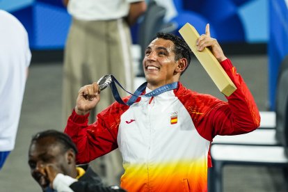 Ayoub Ghadfa Drissi El Aissaoui, medalla de plata en París