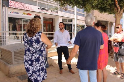 Reunión con comerciantes de Castellón