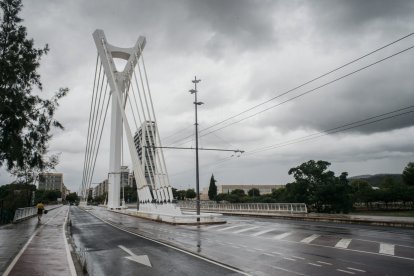 Cielo nublado en Castellón.