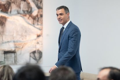 El presidente del Gobierno, Pedro Sánchez