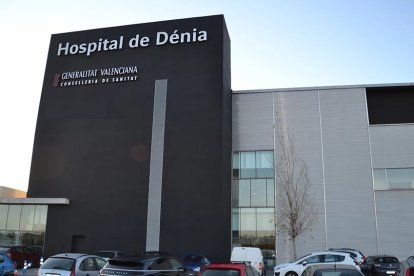 Fachada del Hospital de Dénia