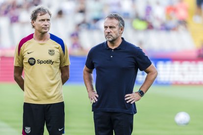 Hansi Flick, entrenador del Barcelona