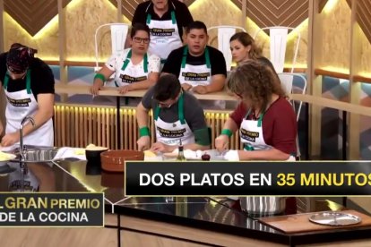 Participantes de 'El gran premio de la cocina'.