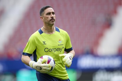 Claudio Bravo, durante su estancia en el Betis.