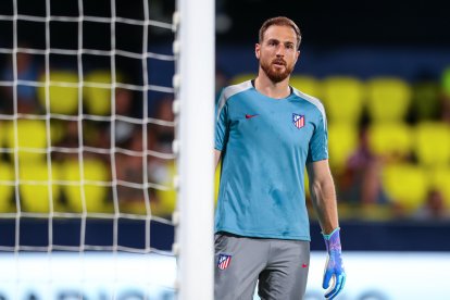 Jan Oblak, esta temporada con el Atlético.