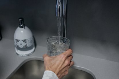 Un vaso de agua