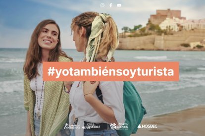 Imagen del video que acerca a locales y turistas de la Comunitat Valenciana