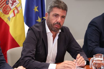 El president de la Generalitat, Carlos Mazón