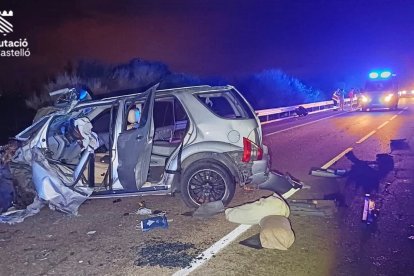 Accidente de tráfico en Nules