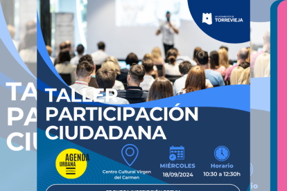 Cartel del Taller de Participación Ciudadana