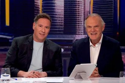 Pedro Piqueras visitó el programa de Carlos Latre