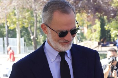 Felipe VI acudía este 8 de septiembre al funeral de Juan Gomez Acebo