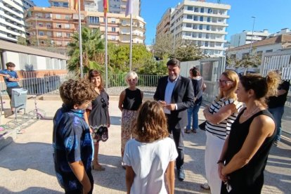 El alcalde en el CEIP Benalúa