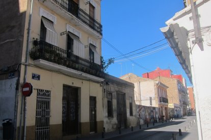 Vivienda en el barrio del Cabanyal en Valencia