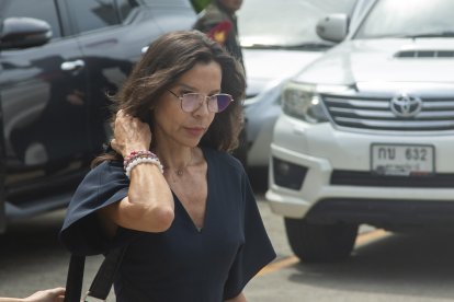 Silvia Bronchalo, el pasado 29 de agosto en Tailandia.