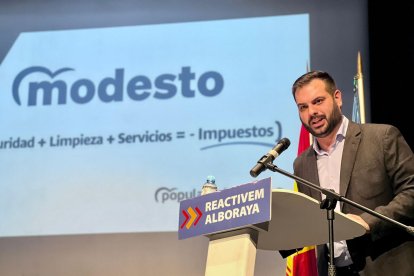 Modesto Martínez, portavoz del Partido Popular de Alboraya