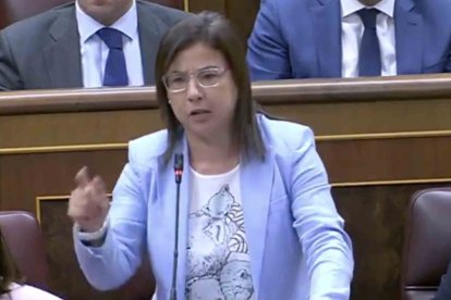 La diputada del PP, Ana Vázquez