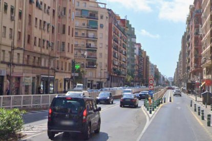 Túnel de la Avenida Pérez Galdós en Valencia