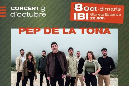 Josep Nadal anuncia su concierto en Ibi