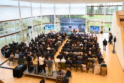 (Foto de ARCHIVO) El evento financiero y empresarial FINANZA en el Parke Tecnológico de Euskadi, a 20 de septiembre de 2024, en San Sebastián, Guipúzcoa, País Vasco (España). Durante dicho acto se ha tratado sobre la coyuntura económica y su influencia en las finanzas y empresas.

Arnaitz Rubio / Europa Press
20/9/2024