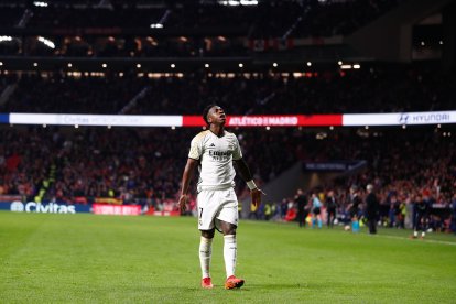 Vinicius, en el Metropolitano.