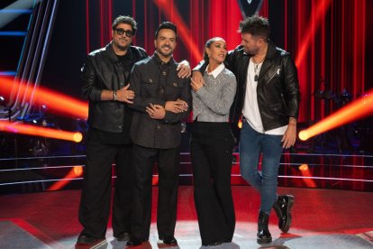 Malú, Antonio Orozco, Luis Fonsi y Pablo López