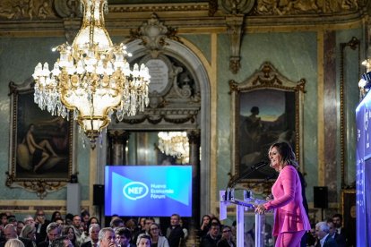 María José Catalá, alcaldesa de Valencia, participa en el Nueva Economía Forum de Madrid