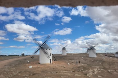 Molinos en El Pedernal