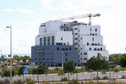 Edificios en el barrio de Valdebebas. 