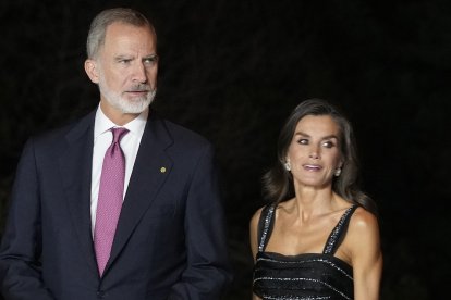 Los Reyes Felipe y Letizia en la entrega de los Premios Planeta.