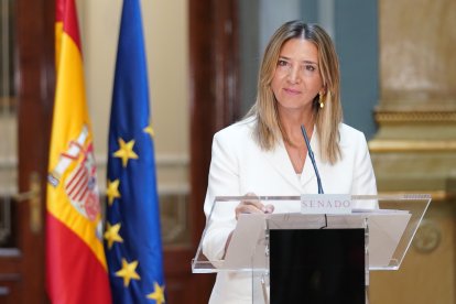 Alicia García, la portavoz del PP en el Senado